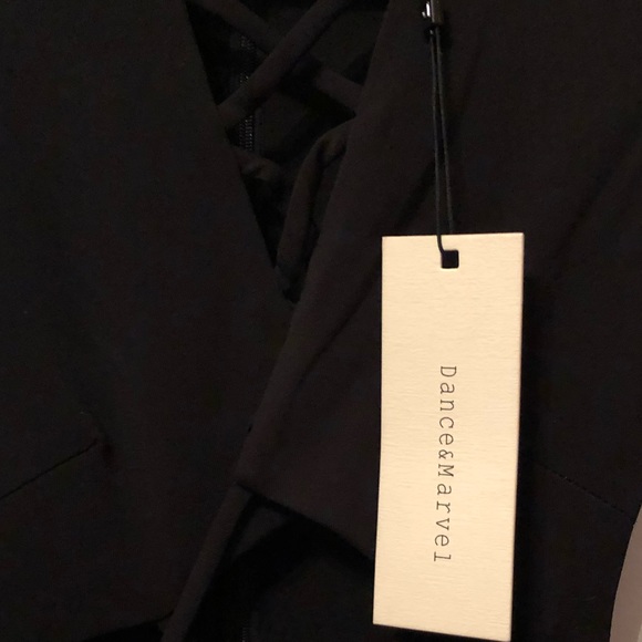 Black Strappy Dance & Marvel Bodycon Midi Dress - Picture 5 of 7